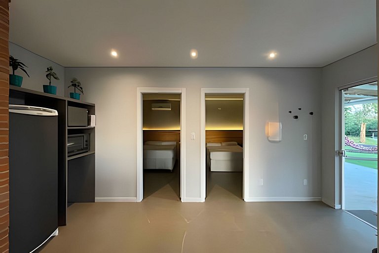 Casita entardecer
