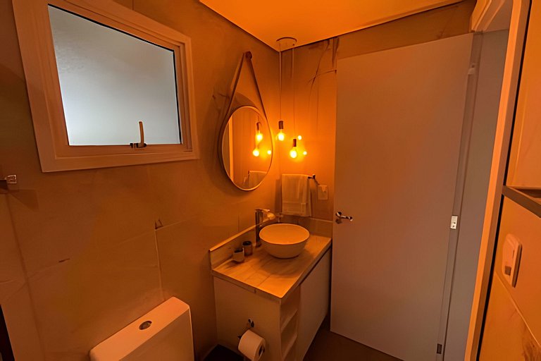 Casita entardecer
