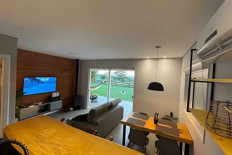 Casita entardecer