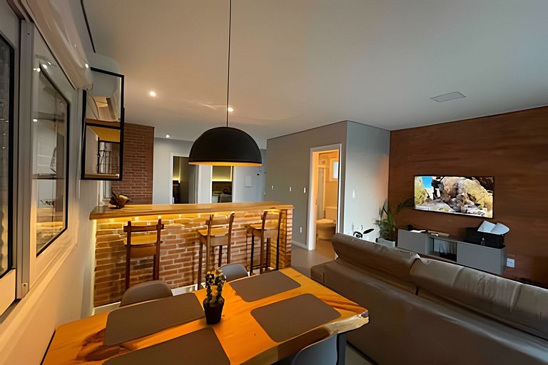 Casita entardecer