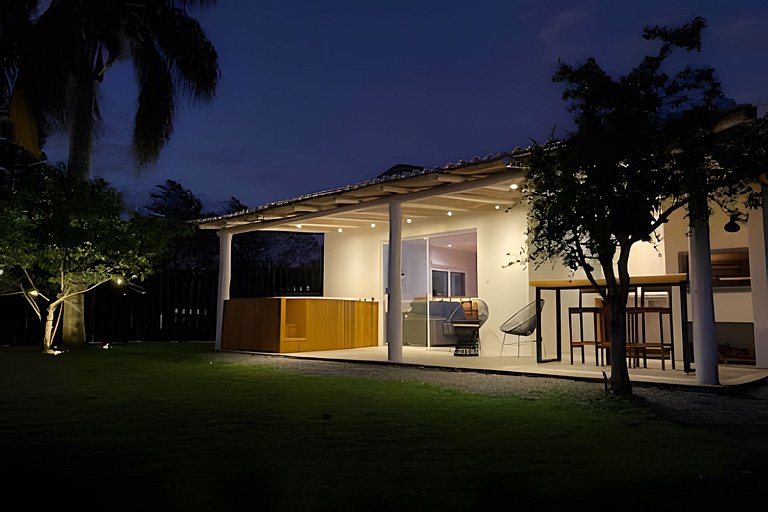 Casita entardecer